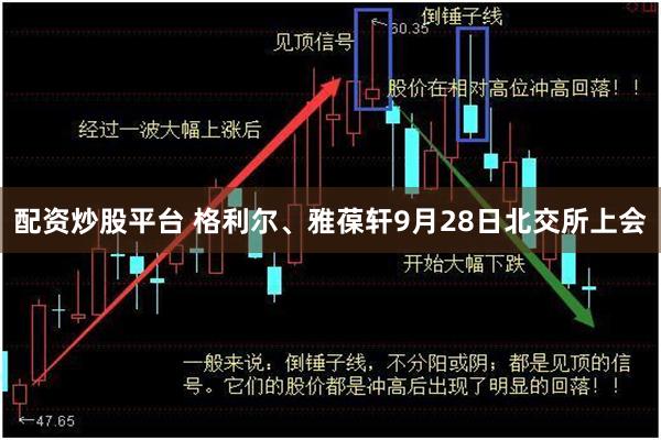 配资炒股平台 格利尔、雅葆轩9月28日北交所上会