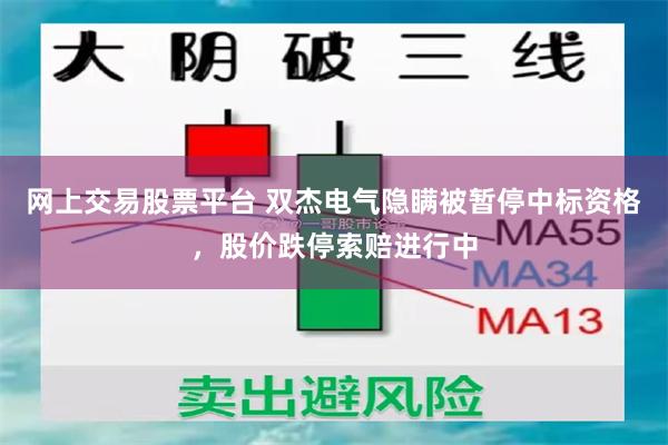 网上交易股票平台 双杰电气隐瞒被暂停中标资格，股价跌停索赔进行中